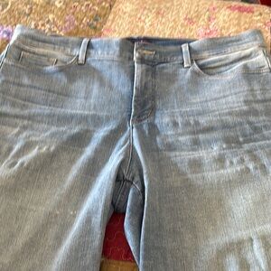 NYDJ Blue Straight Leg Jeans